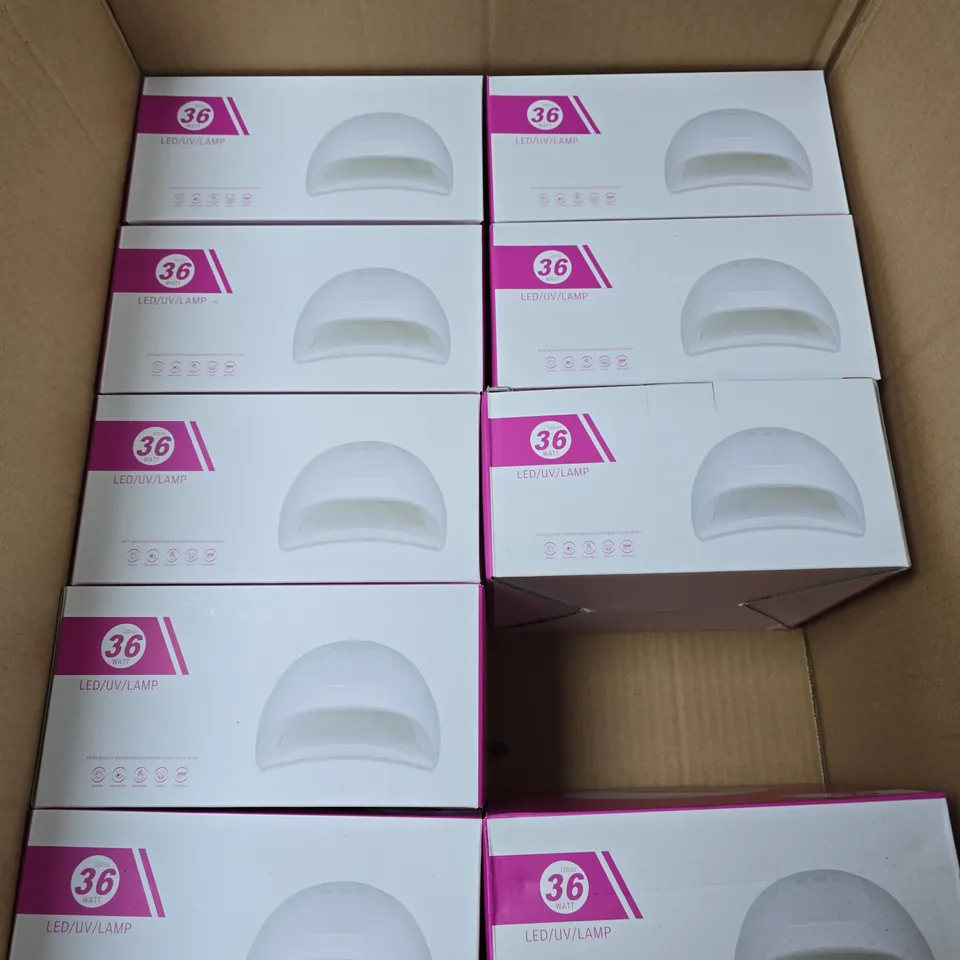 9 X SUNEX UV LED NAIL LAMPS