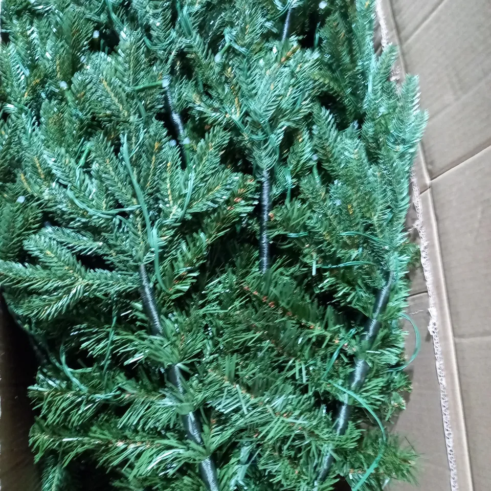 SANTA'S BEST 116 FUNCTION PRE-LIT GUMDROP AUBURN CHRISTMAS TREE - COLLECTION ONLY