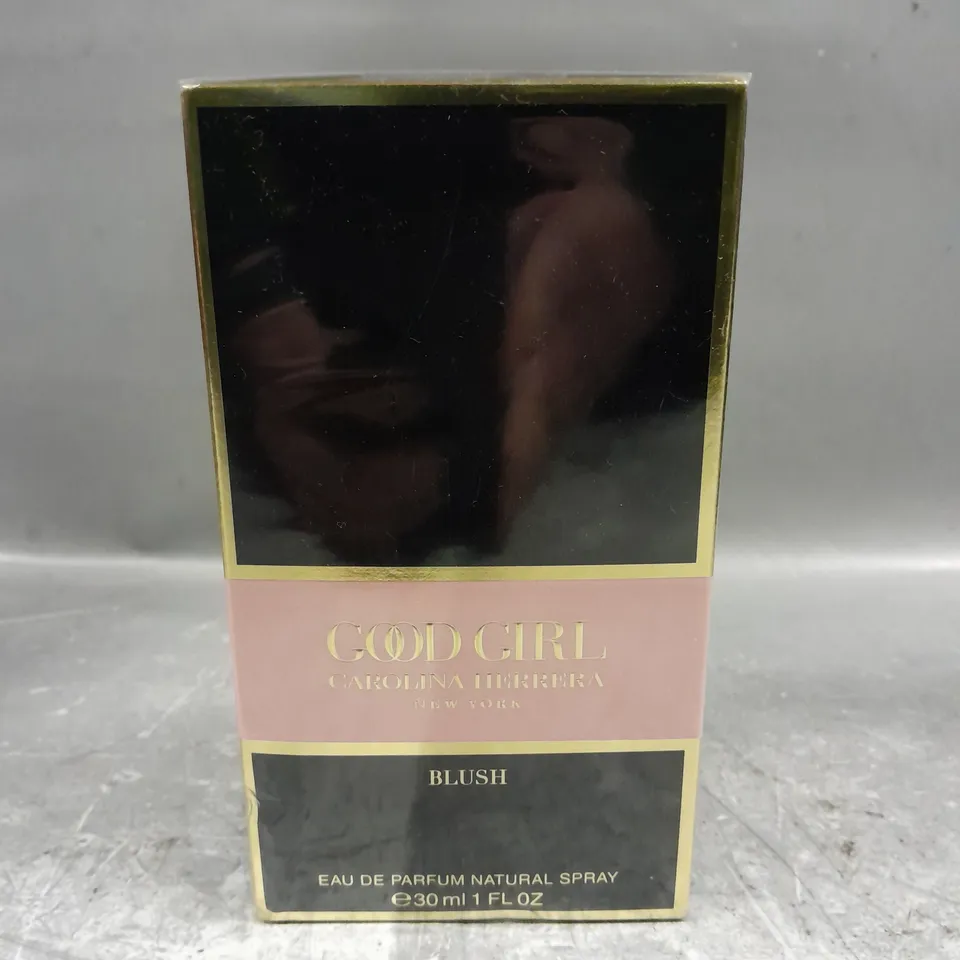 BOXED AND SEALED XAROLINA HERRARA GOOD GIRL NEW YORK BLUSH EAU DE PARFUM 30ML