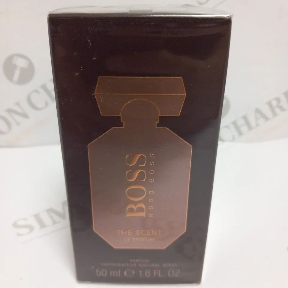 BOXED AND SEALED HUGO BOSS THE SCENT LE PARFUM 50ML