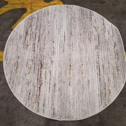 QUALITY DESIGNER COTTON RUG - 120CM ROUND