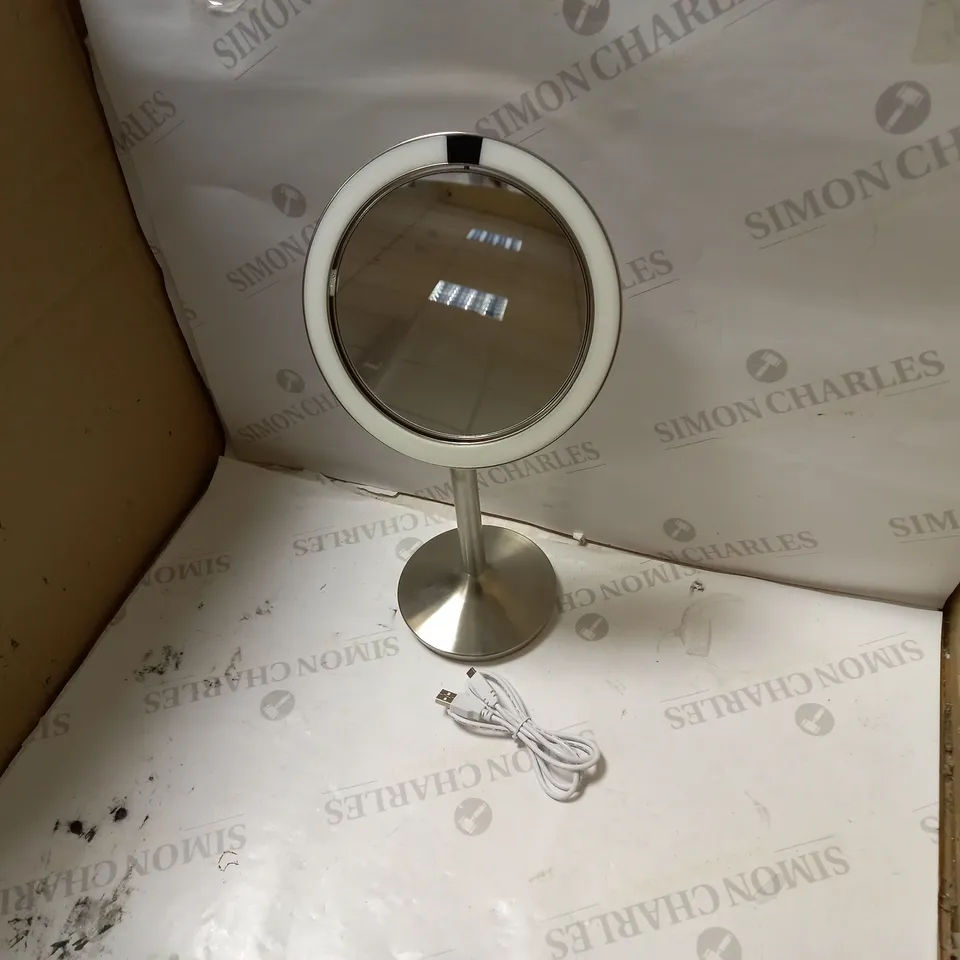 BOXED HOMEDICS BEAUTY TWIST ILLUMINATED BEAUTY MIRROR