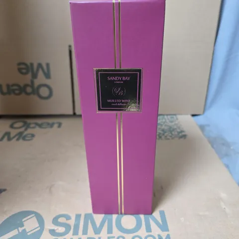 BOX OF SIX SANDY BAY LONDON MULLED WINE REED DIFFUSERS