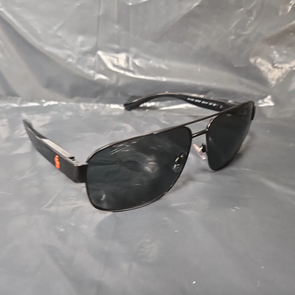 POLO RALPH LAUREN PILOT SUNGLASSES- BLACK