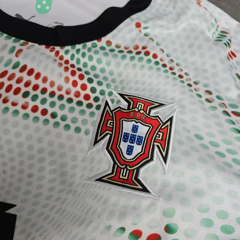 PORTUGAL NATIONAL FOOTBALL TEAM JERSEY – WHITE, NUMBER 10, AALIYAH