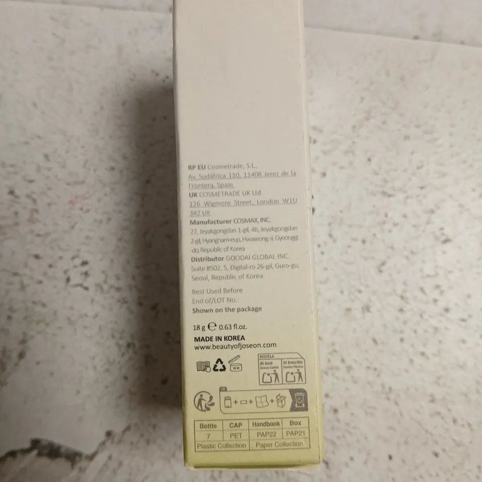 BEAUTY OF JOSEON MATTE SUN STICK – MUGWORT & CAMELLIA, SPF50+ PA++++, MADE IN KOREA