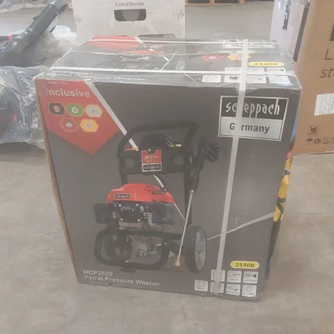 BOXED SCHEPPACH HCP2600 PETROL PRESSURE WASHER