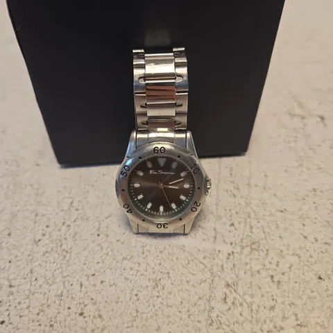 BEN SHERMAN KIDS SILVER DESIGNER WATCH S081 BOXED