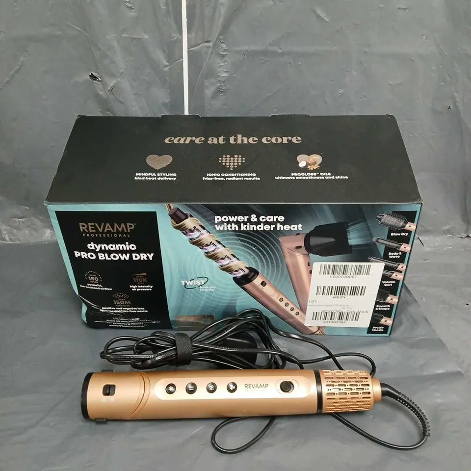 REVAMP DYNAMIC RADIANCE PRO BLOW DRY 7 IN 1 IONIC AIRSTYLER RRP £120