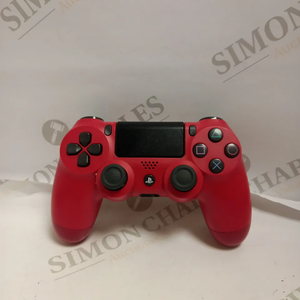 SONY PLAYSTATION 4 CONTROLLER IN RED 