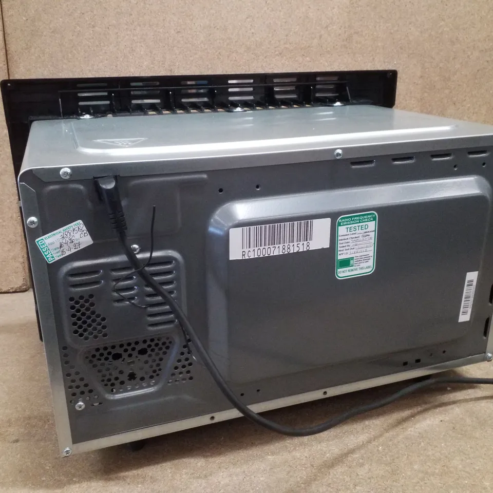 BOXED CANDY BUILT-IN MICROWAVE WITH GRILL, STAINLESS STEEL