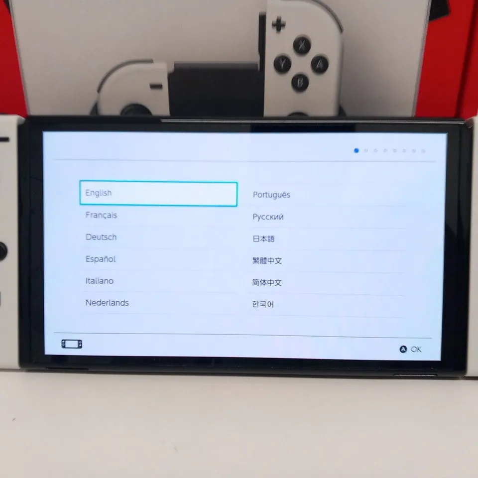 BOXED NINTENDO SWITCH OLED MODEL