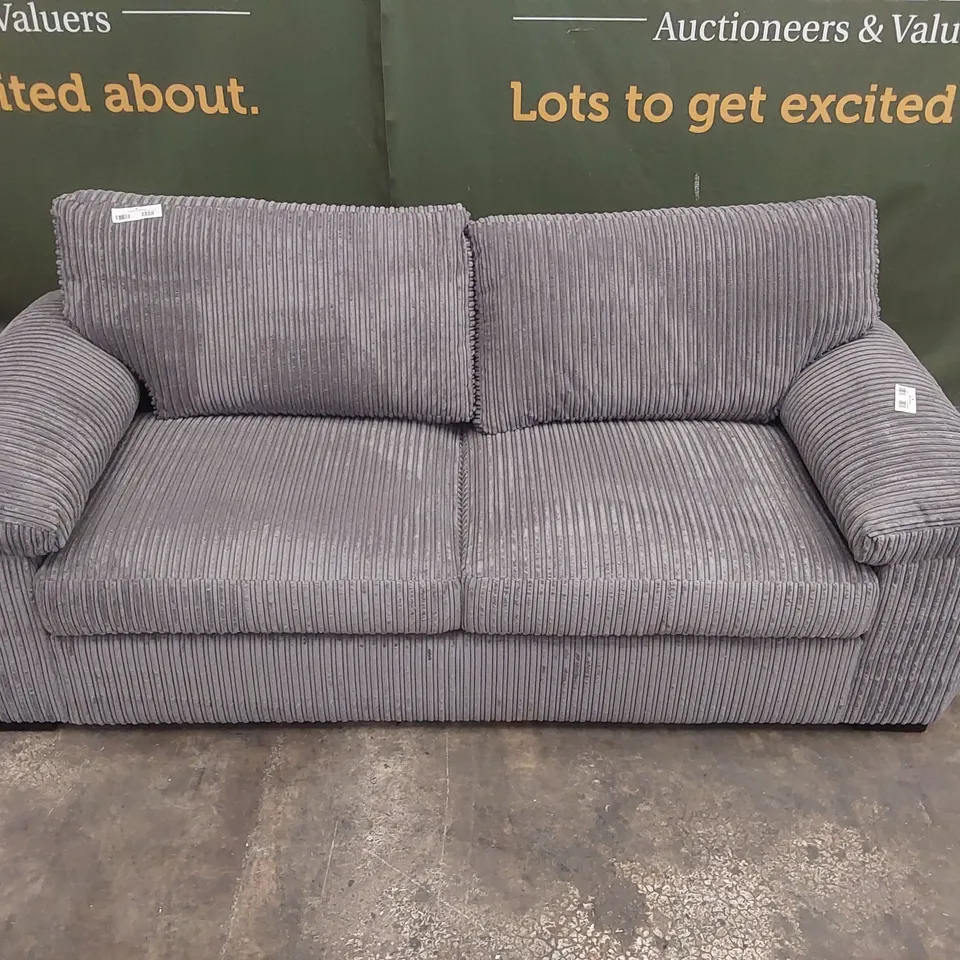 QUALITY DESIGNER 3 SEATER UPHOLSTERED SOFA 