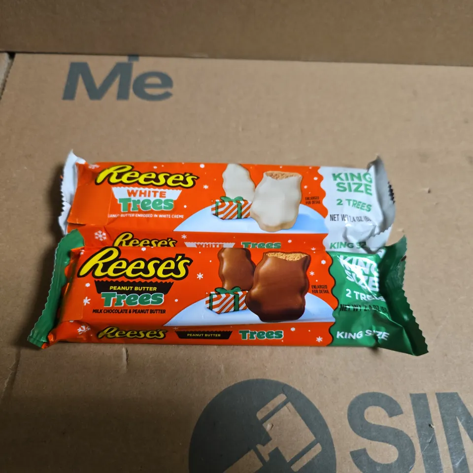 LARGE QUANTITY OF REESE'S CHOCOLATE TREES