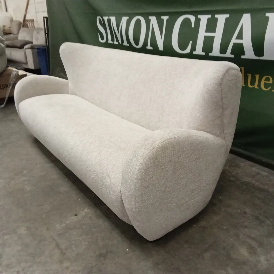 DANETTI EVELYN NATURAL CHUNKY WEAVE 3 SEATER SOFA RRP £1399