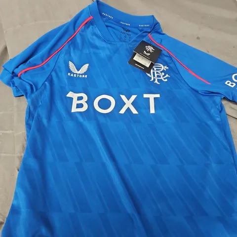 RANGERS FC FOOTBALL JERSEY - JUNIOR LARGE 
