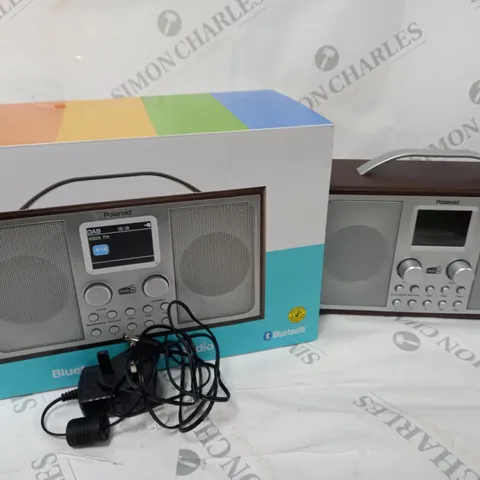 BOXED POLAROID BLUETOOTH DAB+/FM RADIO