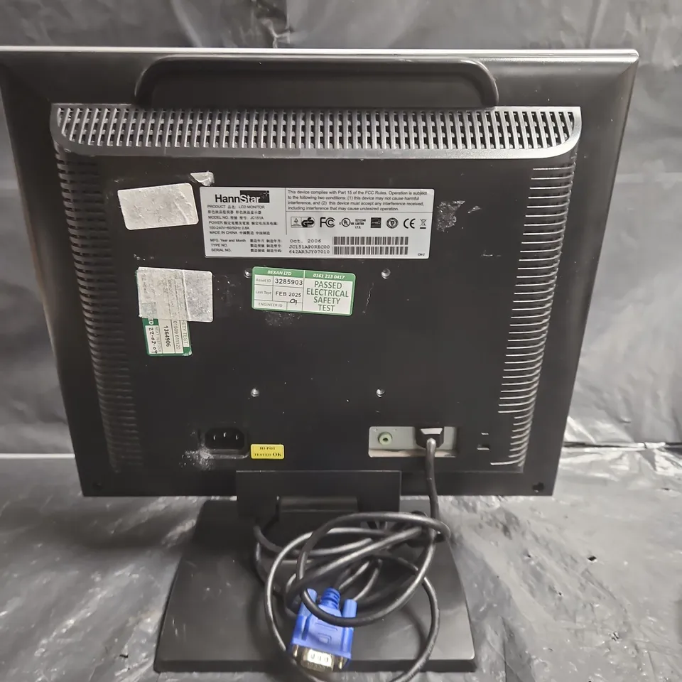 HANNS.G JC151A COMPUTER MONITOR