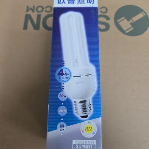 APPROXIMATELY 20 OPPLE ENERGY-SAVING BULBS - E27