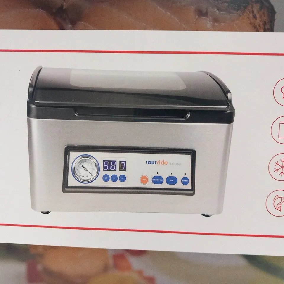 BRAND NEW BOXED SOUSVIDE IVIDE CHAMBER VACUUM SEALER SOUS VIDE PACK AND SEAL 