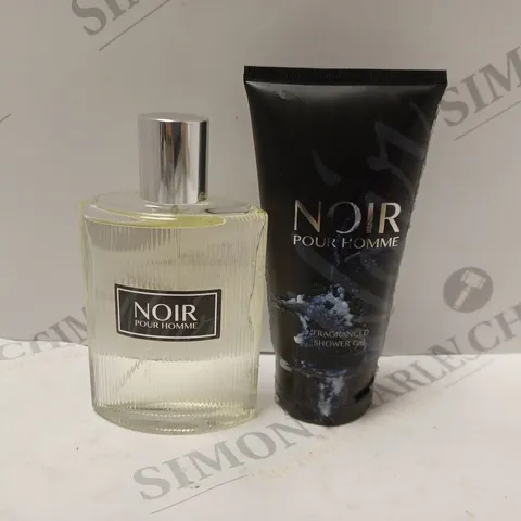 BOXED NOIR POUR HOMME EAU DE TOILETTE 100ML & FRAGRANCED SHOWER GEL 150ML