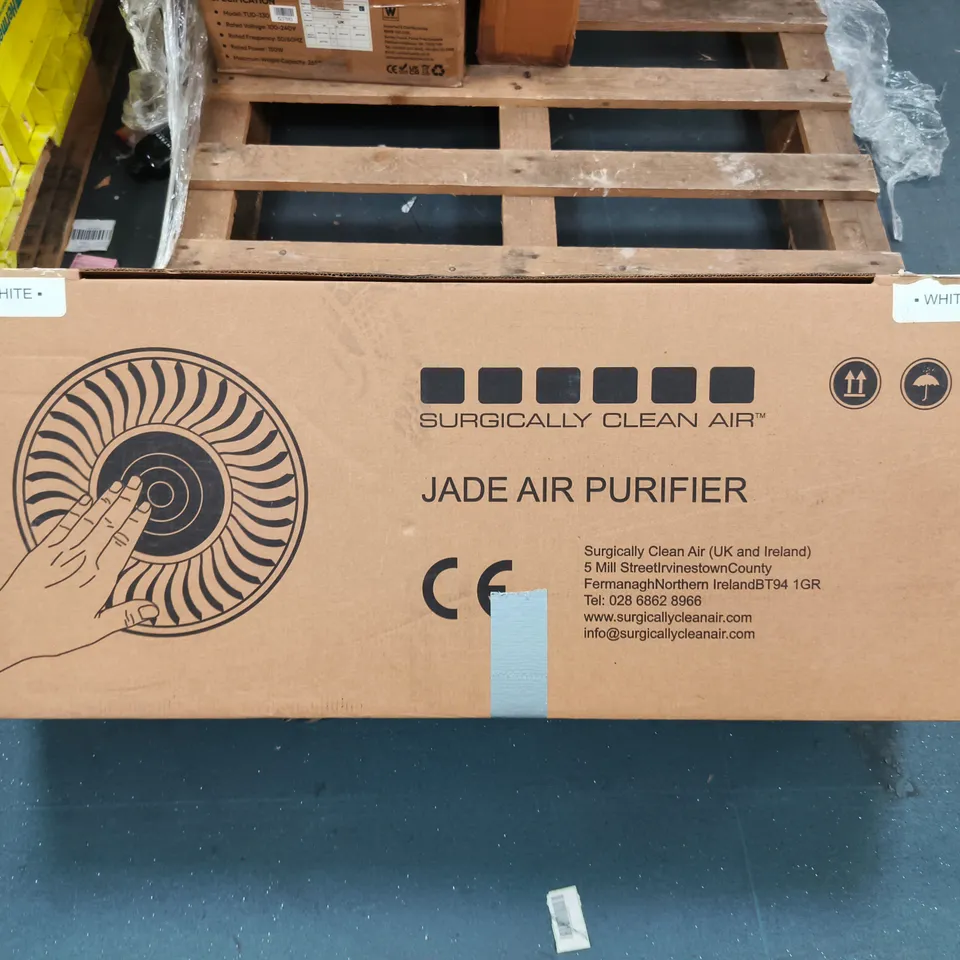 SURGICALLY CLEAN AIR JADE AIR PURIFIER – BOXED
