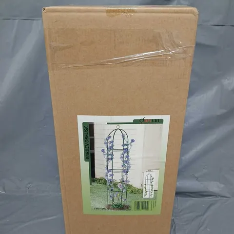 3 BOXED DIVCHI GARDEN OBELISKS IN BLACK