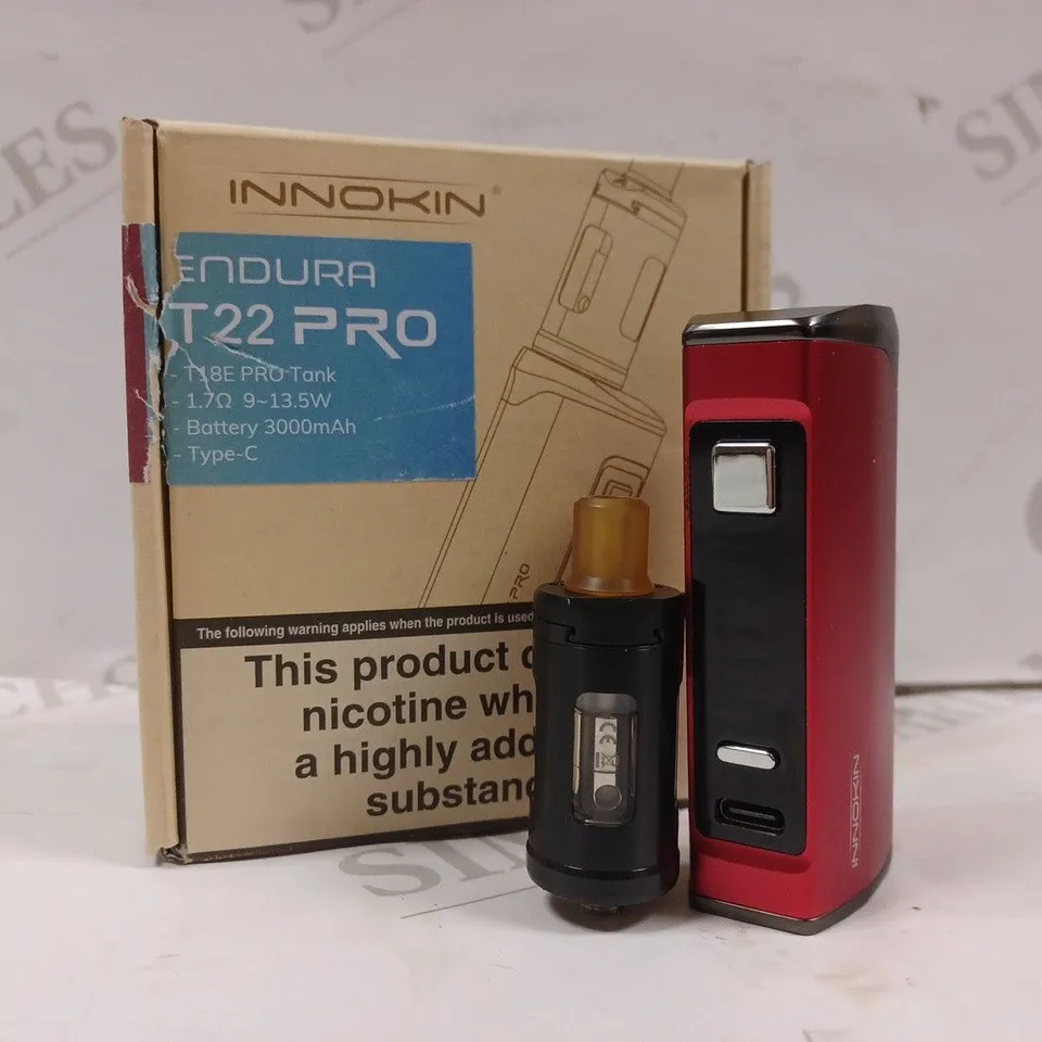 BOXED INNOKIN ENDURA T22 PRO VAPE 