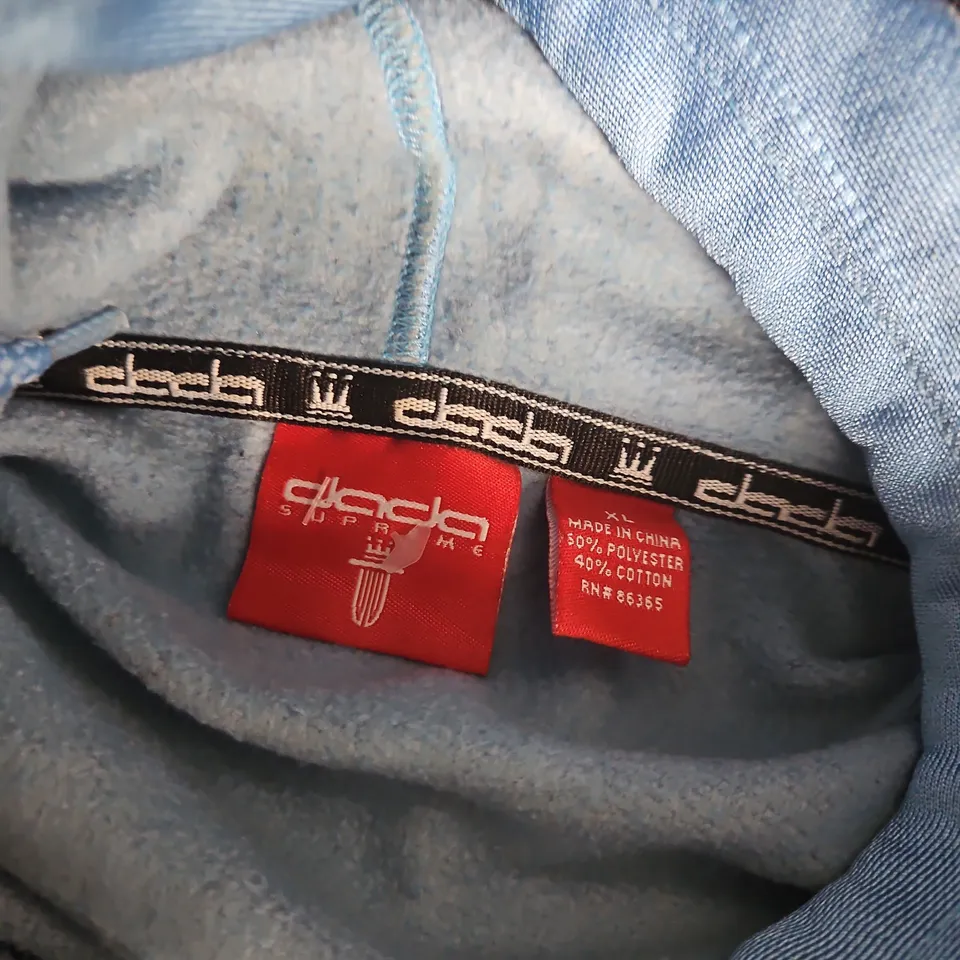 DEDA SUPREME SPORTS HOODIE – LIGHT BLUE, XL