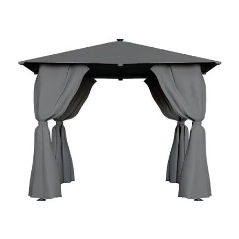 BOXED BREEINS GARDEN GAZEBO - DARK GREY (2 BOXES)
