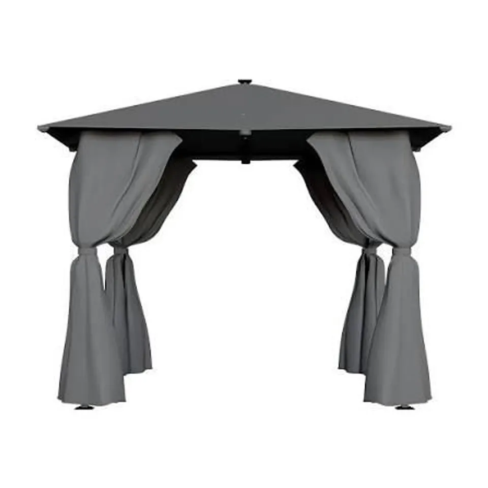 BOXED BREEINS GARDEN GAZEBO - DARK GREY (2 BOXES)