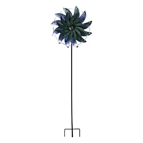 GARDEN REFLECTIONS SOLAR WINDMILL STAKE LIGHT
