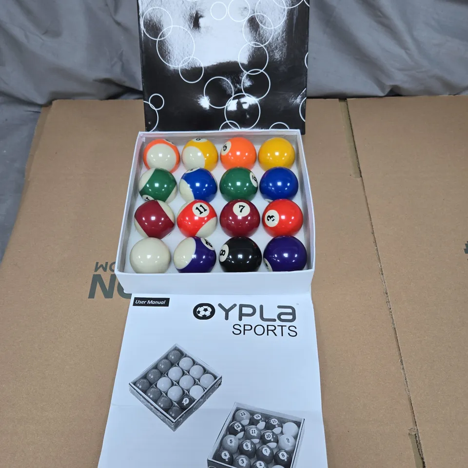 OYPLA SPORTS POOL BALL SET