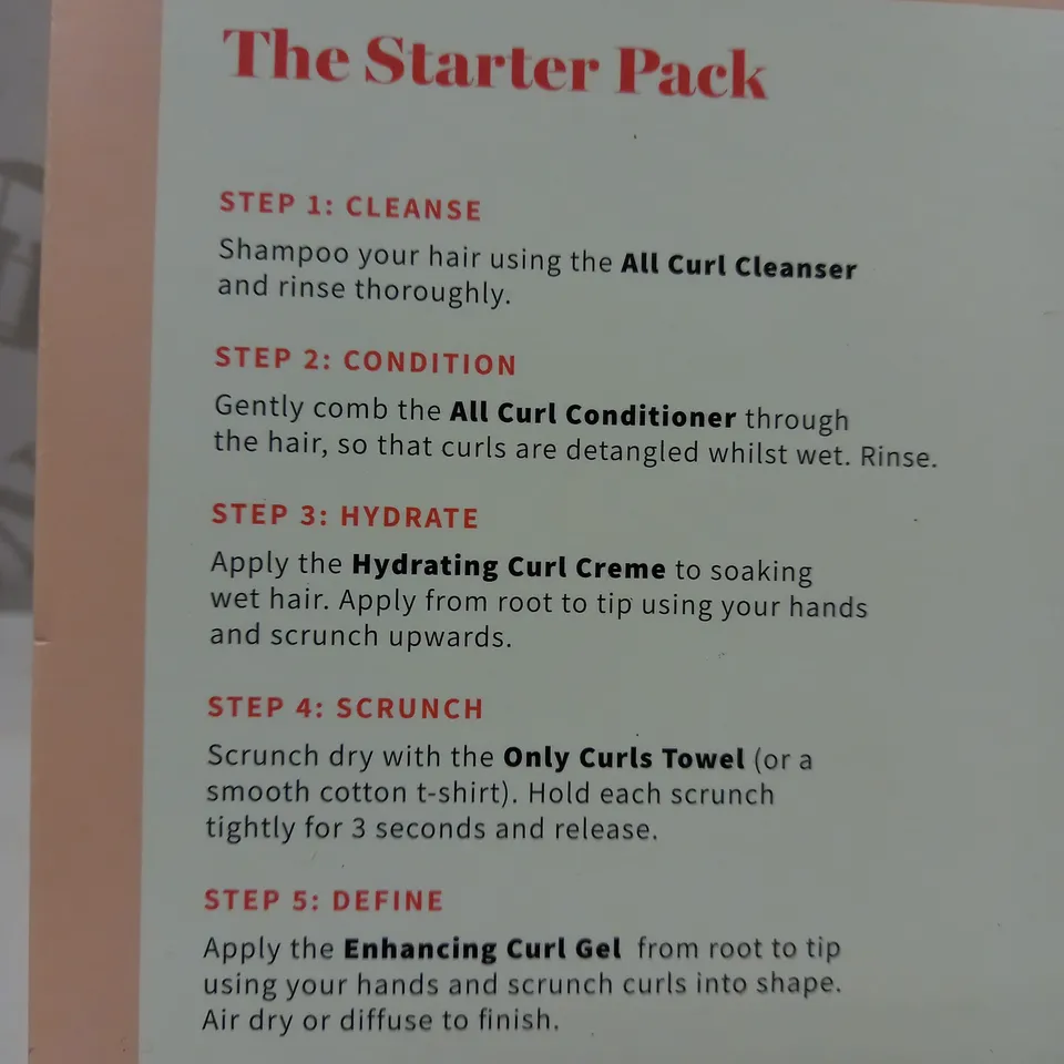 ONLY CURLS THE STARTER PACK GIFT SET