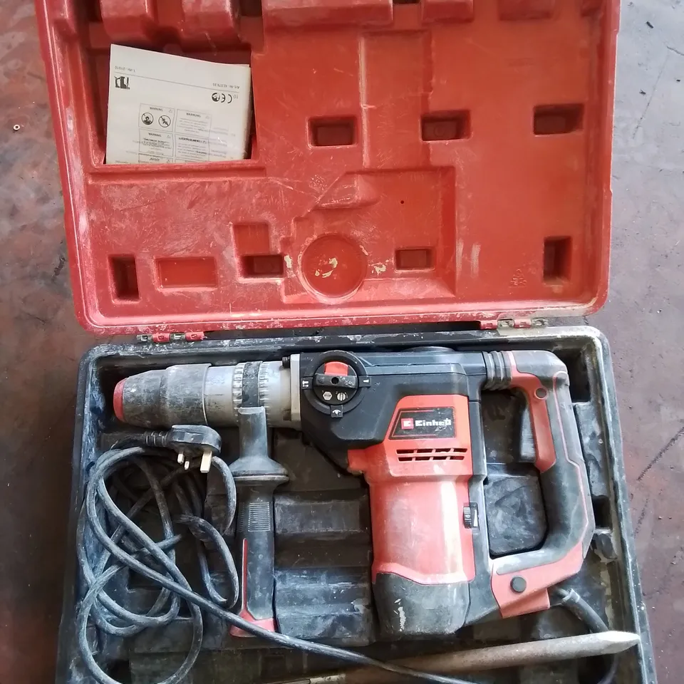 BOXED EINHELL TE-RH 40 3F ROTARY HAMMER DRILL