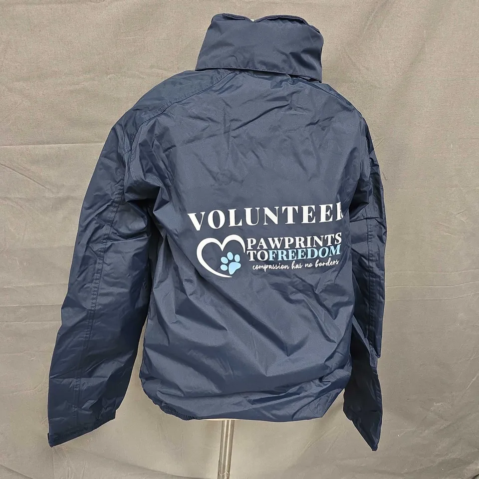 REGATTA DOVER HYDRAFORT 5000 JACKET IN NAVY SIZE L