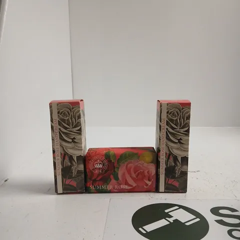 SUMMER ROSE HAND CREAM AND SOAP GIFT SET