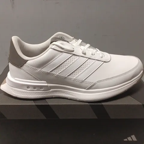 BOXED PAIR OF ADIDAS S2G SL LEATHER 24 GOLF SHOES - UK SIZE 8