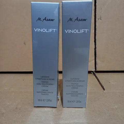 BOXED & SEALED M.ASAM VINOLIFT TINTED SKIN TIGHTENING CREAM