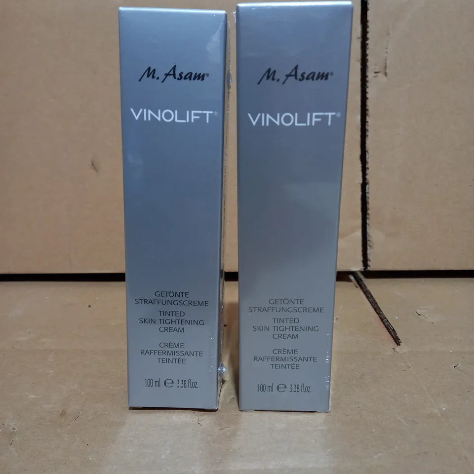 BOXED & SEALED M.ASAM VINOLIFT TINTED SKIN TIGHTENING CREAM 