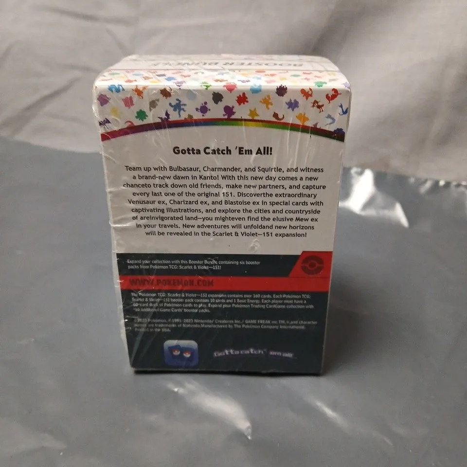 POKÉMON TRADING CARD GAME SCARLET & VIOLET-151 BOOSTER BUNDLE (6 BOOSTER PACKS)