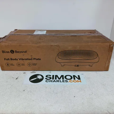 BOXED BLISS & BEYOND FULL BODY VIBRATION PLATE