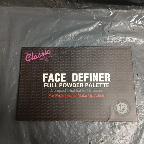 CLASSIC MAKE UP FACE DEFINER FULL POWDER PALETTE