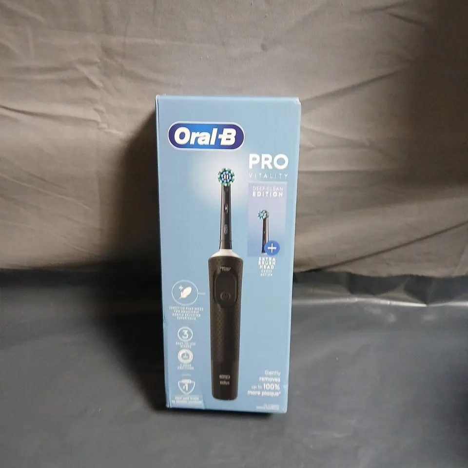 ORAL-B PRO VITALITY DEEP CLEAN EDITION ELECTRIC TOOTHBRUSH – BOXED
