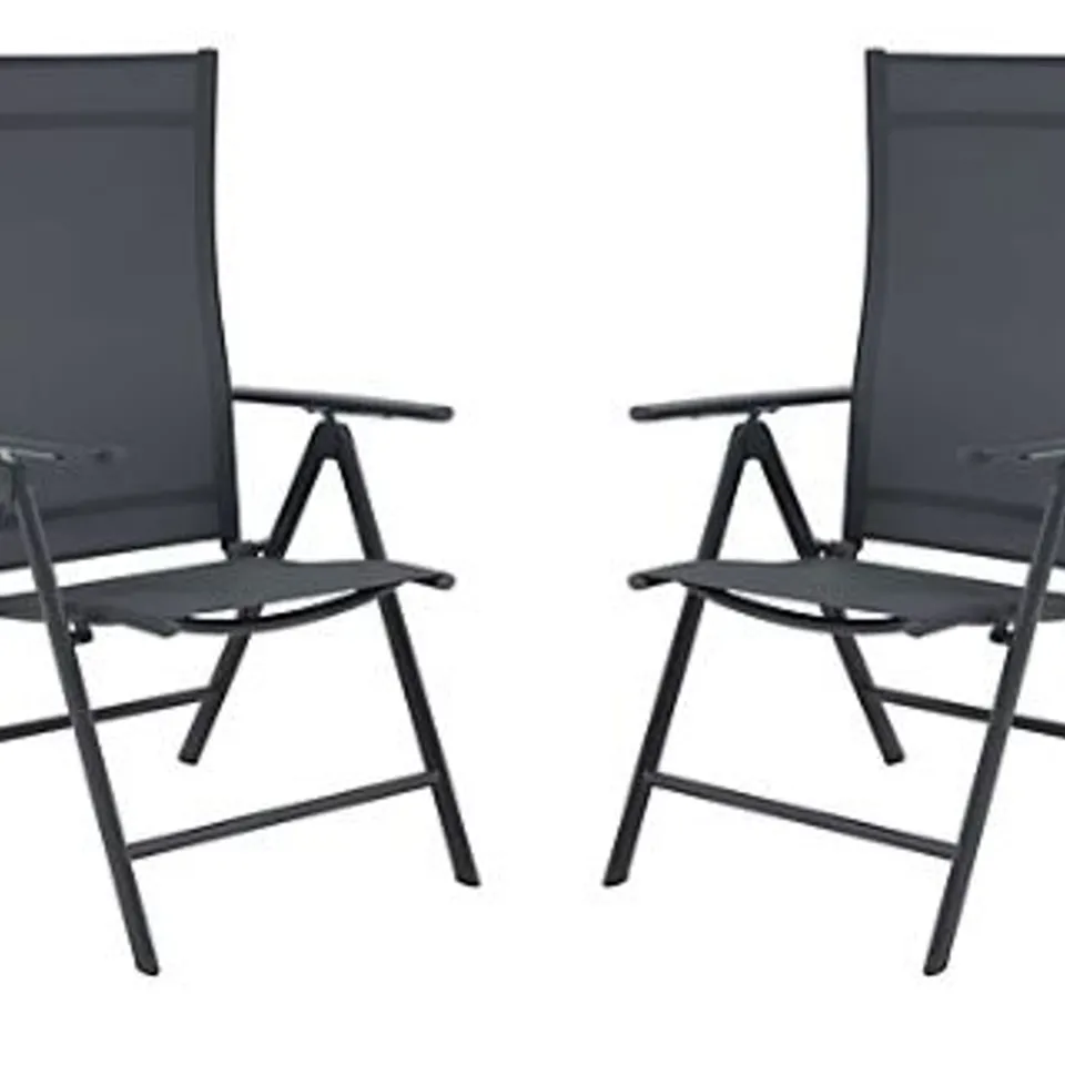 GREEN LOUNGE SET OF 2 FOLDING RECLINERS