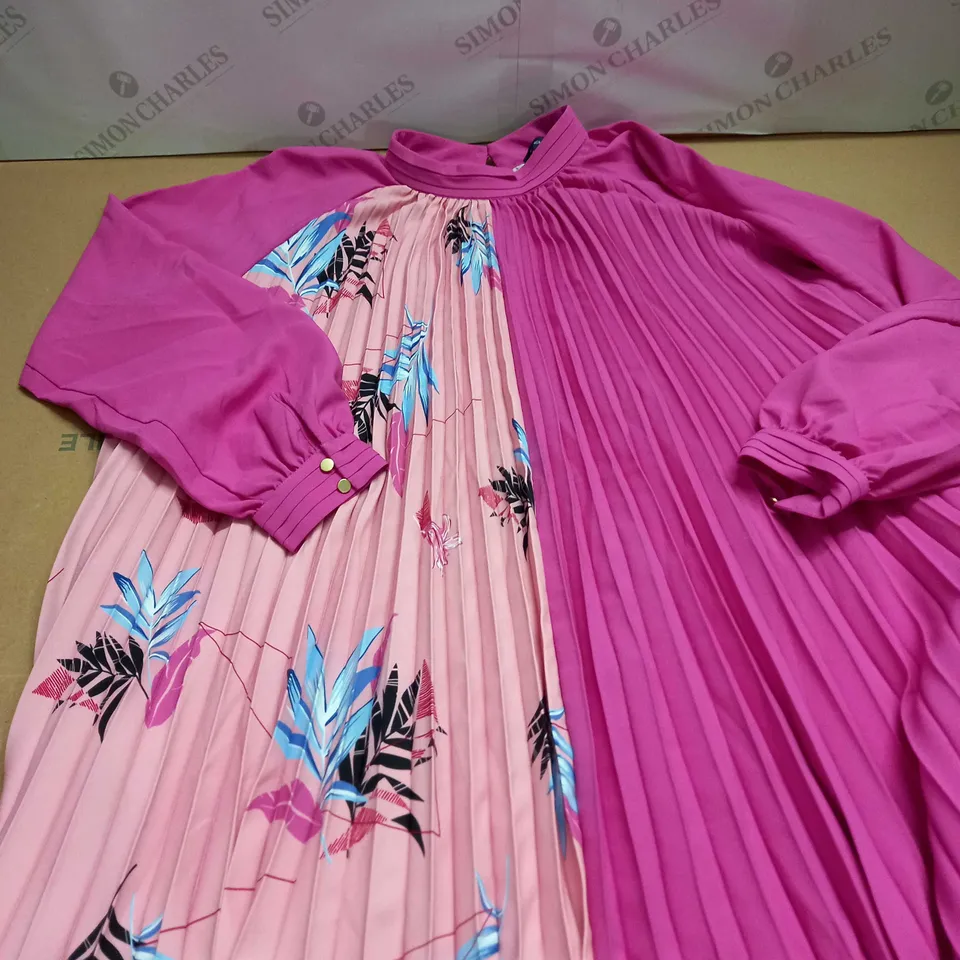 FRENCH CONNECTION EUGINE CREPE HIGH DRESS SIZE 12