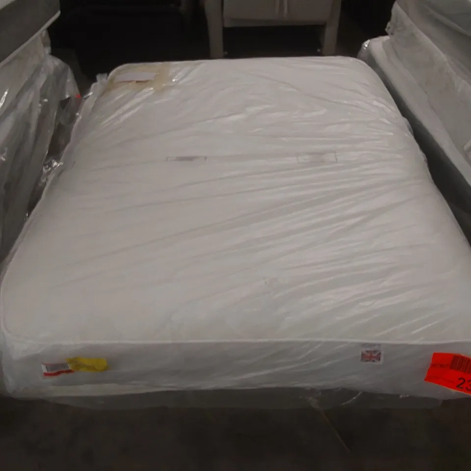 QUALITY BAGGED 7-LAYER MEMORY FOAM HYBRID OPEN COIL DOUBLE 4'6" MATTRESS