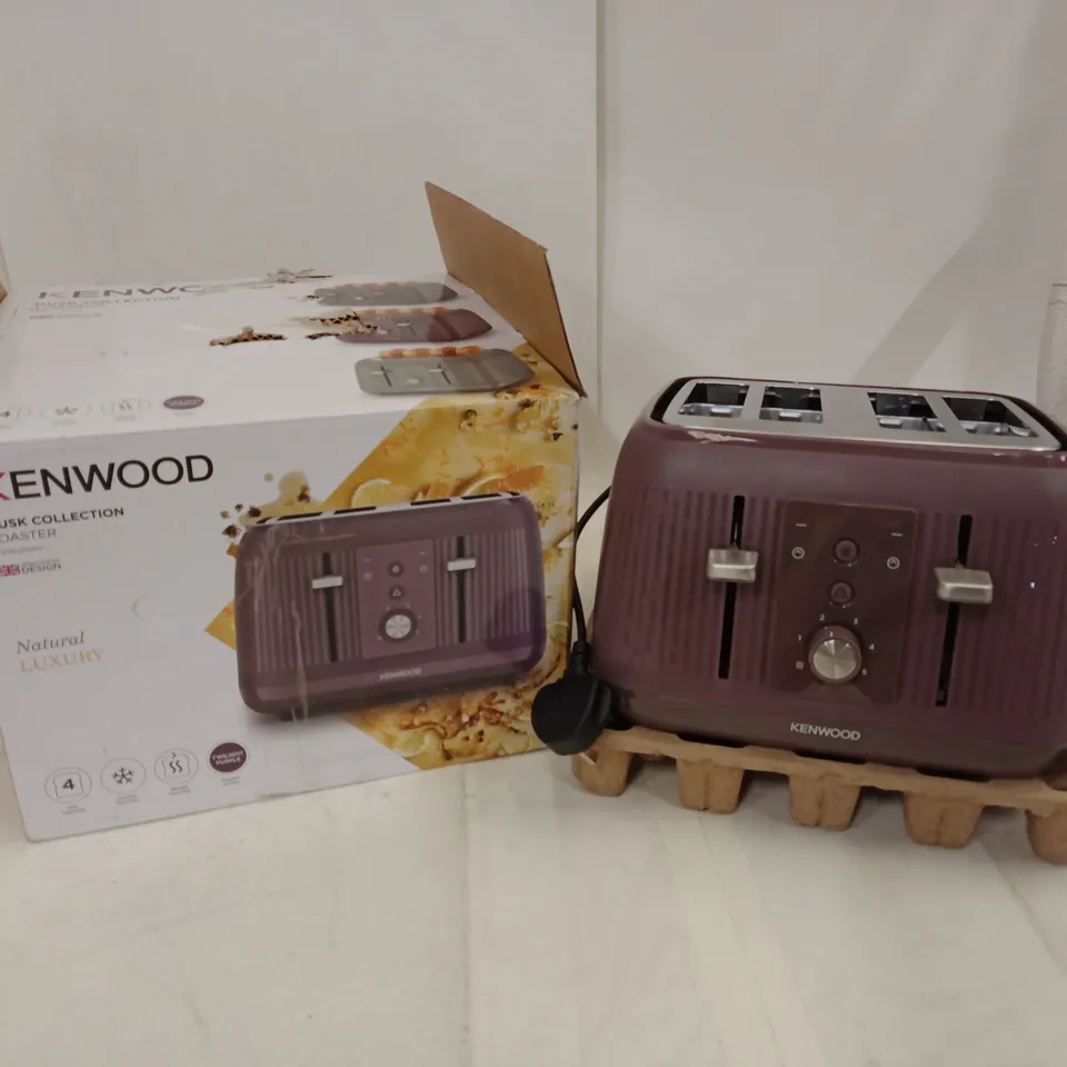 KENWOOD DUSK COLLECTION TOASTER – (TFP30.000PU) - BOXED