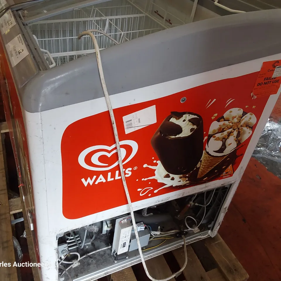 WALLS BRANDED ICE CREAM CHEST DISPLAY FREEZER RIO S100