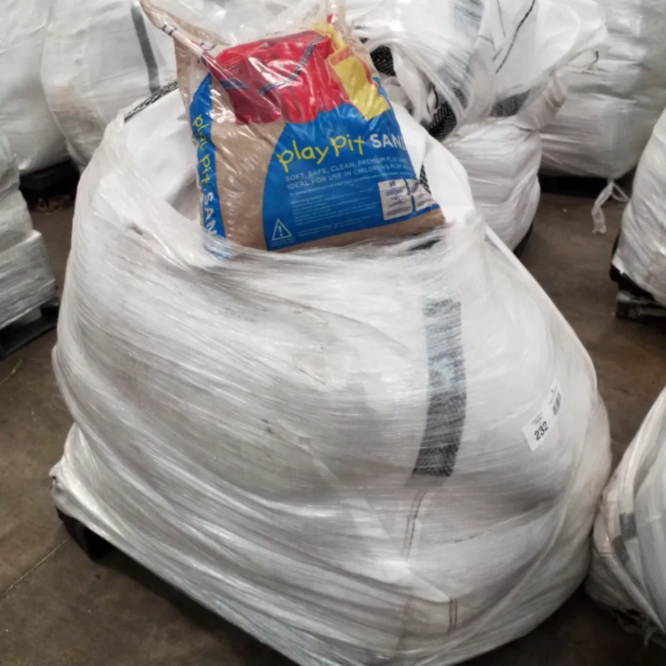 PALLET CONTAINING APPROXIMATELY 35 BAGS OF PLAY SAND